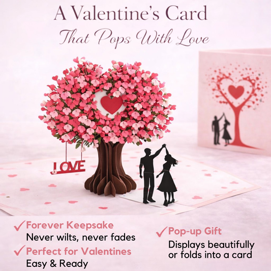 P&P Valentine's Pop-Up Card